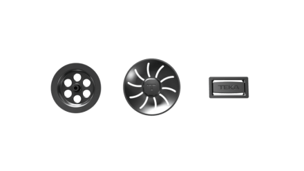 Комплект PERFECTFLOW RADEA PVD TITANIUM