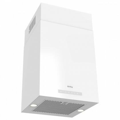Вытяжка Korting Kha 45970 w cube островная, цвет белый
