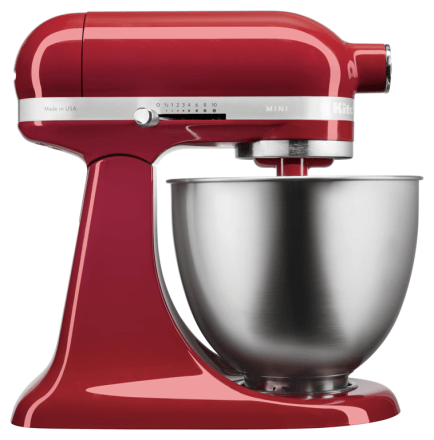 Миксер планетарный KitchenAid Mini 5KSM3311XEER красный