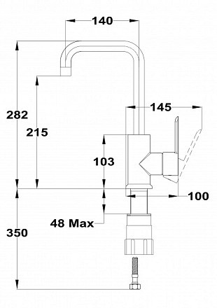 Смеситель Teka Petra 813766280
