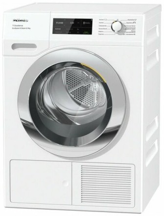 Сушильная машина Miele TEL795WP chrome edition европейская версия, цвет белый