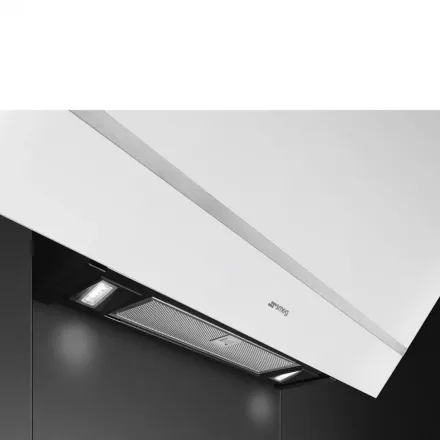 Вытяжка Smeg KV28N настенная, цвет черное стекло