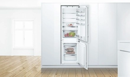 Встраиваемый двухкамерный холодильник Bosch KIN86HD20R