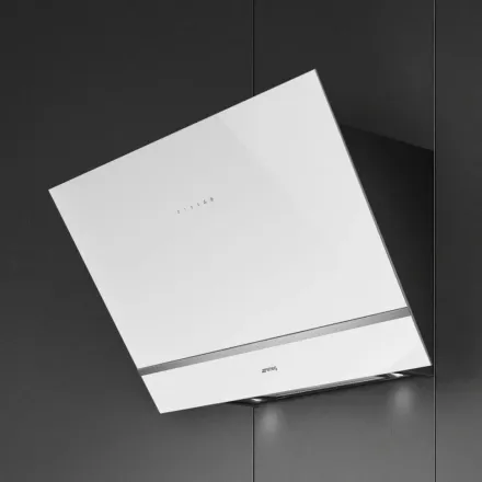 Вытяжка Smeg KV28S настенная, цвет серебристое стекло Stopsol