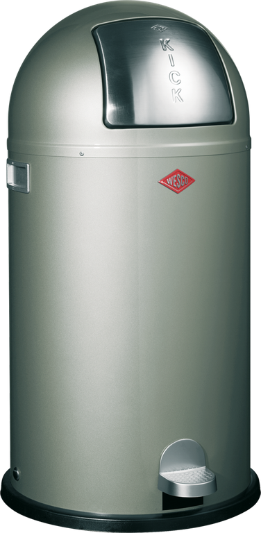 Мусорный контейнер Wesco Kickboy Металлик
