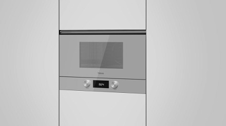 Микроволновая печь Teka ML 8220 BIS L Steam Grey с грилем, цвет серый