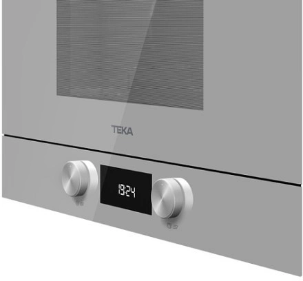 Микроволновая печь Teka ML 8220 BIS L Steam Grey с грилем, цвет серый