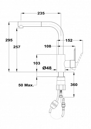 Смеситель Teka Petra 819386210