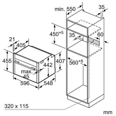 Микроволновая печь  Neff C15MR02N0, цвет нержавеющая сталь
