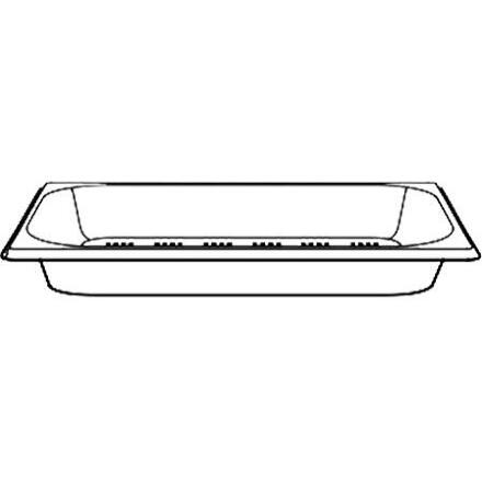 Противень для приготовления на пару GN 1/3, перфорированный Kuppersbusch GN 1304