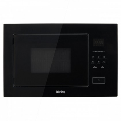 Микроволновая печь Korting Kmi 827 gn, цвет черное стекло