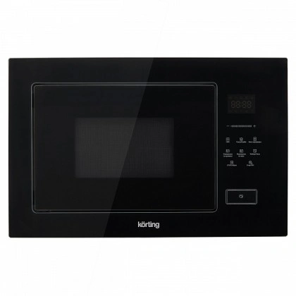 Микроволновая печь Korting Kmi 827 gn, цвет черное стекло