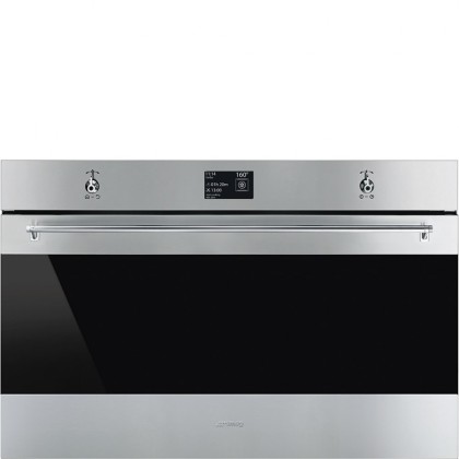 Духовой шкаф Smeg SFP9395X1 с функцией пиролиза, цвет нержавеющая сталь
