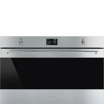 Духовой шкаф Smeg SFP9395X1 с функцией пиролиза, цвет нержавеющая сталь