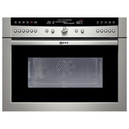Духовой шкаф  Neff C67M70N3, цвет серебристый