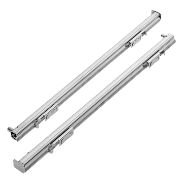 Направляющие Kuppersbusch ZС 1000 телескопические (1 пара), цвет нержавеющая сталь