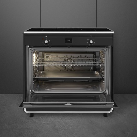 Варочный центр Smeg CG90IANT9 черный