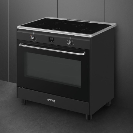 Варочный центр Smeg CG90IANT9 черный