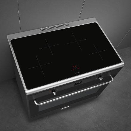 Варочный центр Smeg CG90IANT9 черный