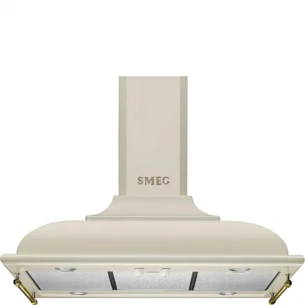Вытяжка Smeg KCI19POE островная, цвет кремовый