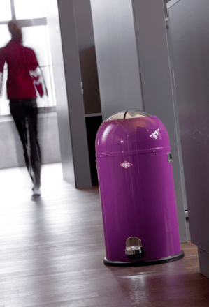 Мусорный контейнер Wesco Kickmaster Графит