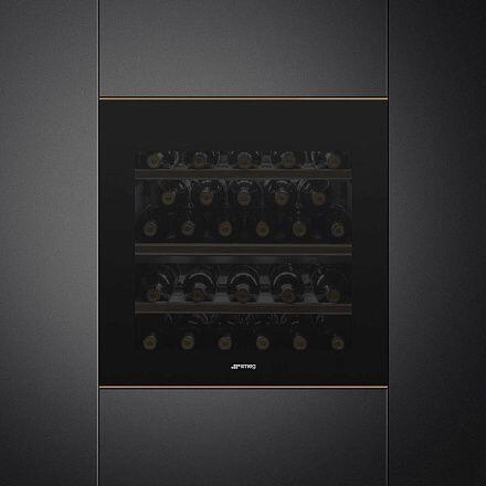 Холодильный шкаф для вина Smeg CVI629NR3 встраиваемый