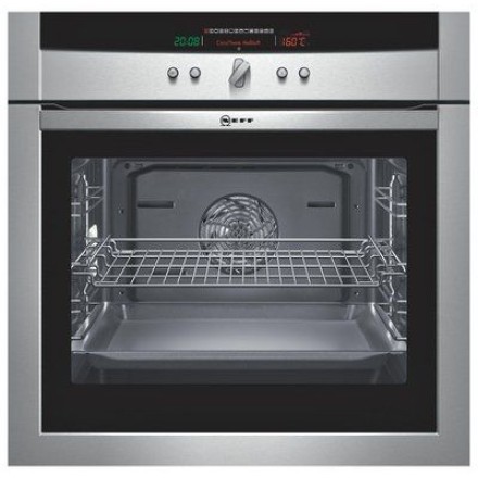 Духовой шкаф  Neff B16P42N0, цвет серебристый