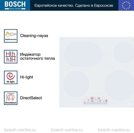 Электрическая варочная панель Bosch PKN652FP2E