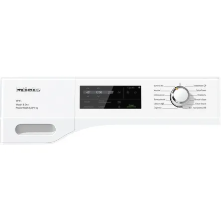 Стирально-сушильная машина Miele WTI370WPM cерии WT1, цвет белый