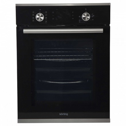 Духовой шкаф Korting OKB 7951 CMN, цвет черное стекло