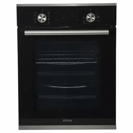 Духовой шкаф Korting OKB 7951 CMN, цвет черное стекло