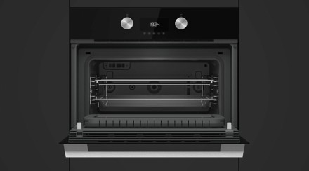 Микроволновая печь Teka MLC 8440 NIGHT RIVER BLACK с грилем, цвет черная река