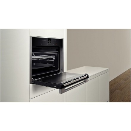 Духовой шкаф  Neff C17CR22N0, цвет серебристый