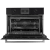 Духовой шкаф Kuppersbusch CBM 6330.0 KSM6 компактный с микроволнами mattblack, цвет черное стекло матовое