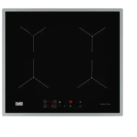 Варочная панель Vard VHI6420X индукционная, цвет черный
