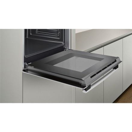 Духовой шкаф  Neff B14M42N5, цвет серебристый