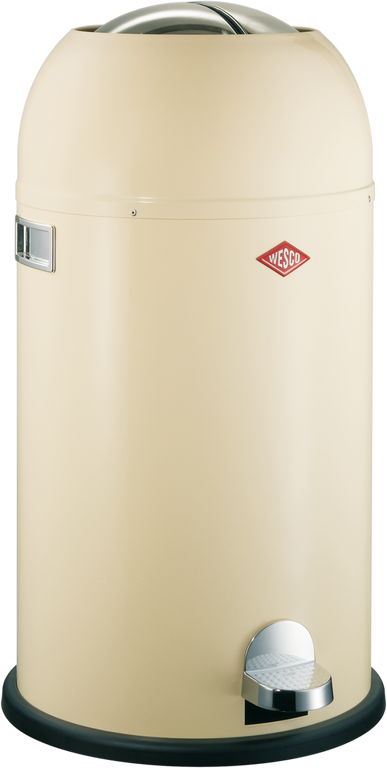 Мусорный контейнер Wesco Kickmaster Кремовый