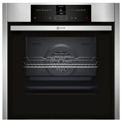 Духовой шкаф  Neff B15CR22N0R, цвет серебристый