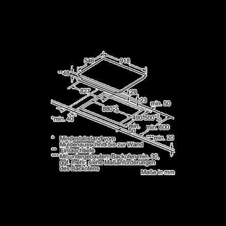 Поверхность  Neff T59TF6TN0, цвет чёрный