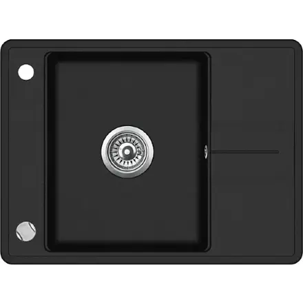 Кухонная мойка Teka Estela 50 S-TQ Black metallic