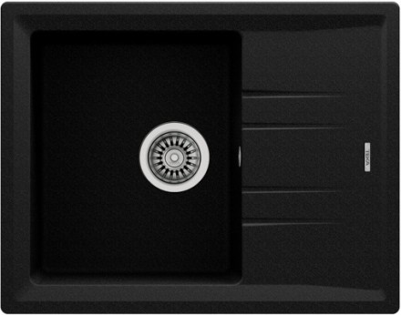 Кухонная мойка Teka Stone 45 S-TG 1B 1D Black metallic