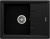 Кухонная мойка Teka Stone 45 S-TG 1B 1D Black metallic