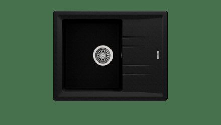 Кухонная мойка Teka Stone 45 S-TG 1B 1D Black metallic