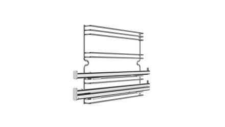 2-уровневые телескопические направляющие Wish
