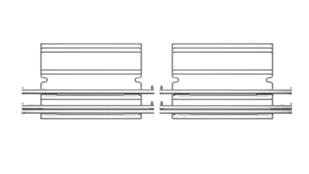 2-уровневые телескопические направляющие Wish