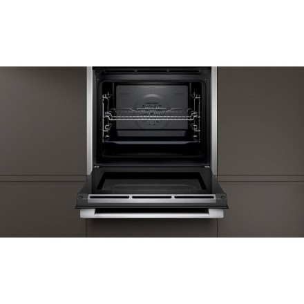 Духовой шкаф  Neff B15CR22N1, цвет серебристый