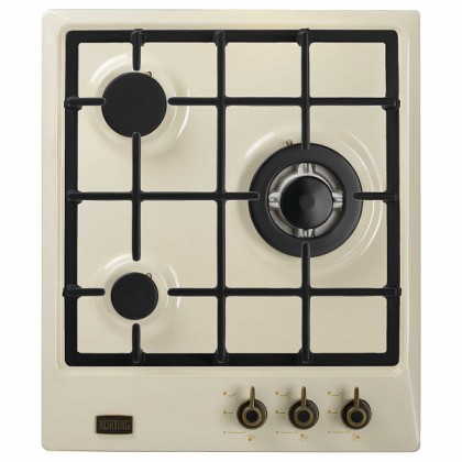 Варочная панель Korting HG 465 CTRB газовая, цвет слоновая кость