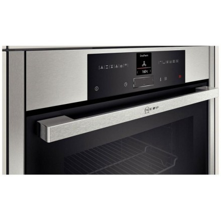 Духовой шкаф  Neff B15CR22N1R, цвет серебристый