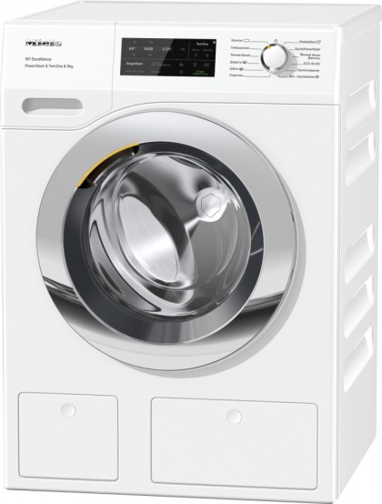 Стиральная машина Miele WEI875WPS chrome edition, цвет белый