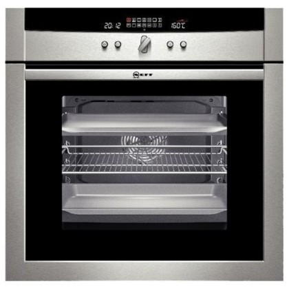 Духовой шкаф  Neff B15E74N3, цвет серебристый